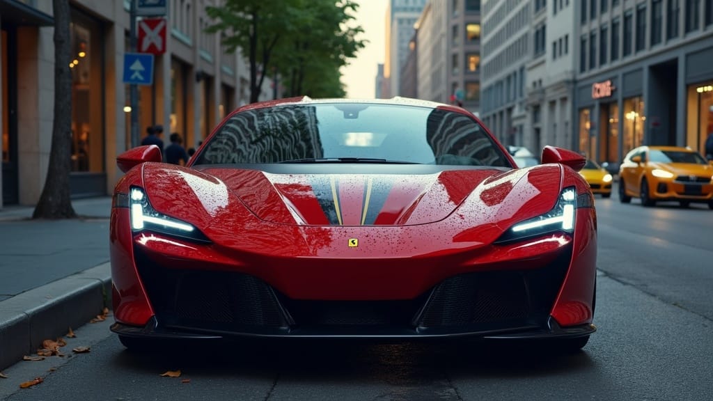 Ferrari enters electric era with its first all-battery model